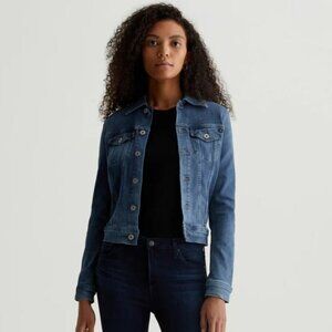 Ag Adriano Goldschmied Robyn Slim Cut Jean Jacket Size Medium